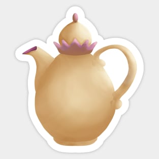 Fancy teapot Sticker